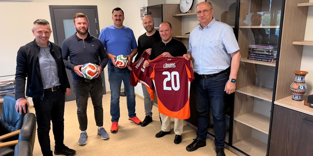 LFF vadība Aizkrauklē pārrunā telpu futbola un infrastruktūras aktualitātes