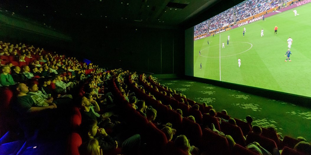 Pasaules kauss futbolā tiešraidēs uz kino ekrāniem