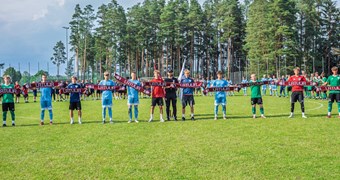 Staicelē aizvadītas pirmās reģionālo izlašu spēles