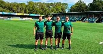 Četri Latvijas arbitri apkalpos UEFA Konferences līgas spēli