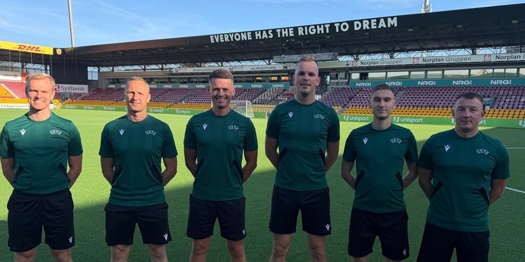 Latvijas tiesnešiem šovakar darbs UEFA Konferences līgā