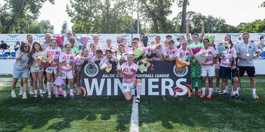 "Riga FC Women" aizstāv Baltijas līgas čempionu titulu