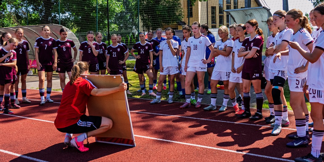 Latvijas WU-15 izlase pulcējas Baltijas kausa spēlēm