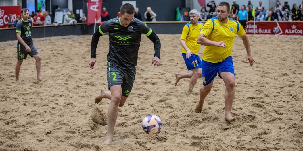 Ar "Sportland" Latvijas-Igaunijas kausu noslēgusies pludmales futbola sezona