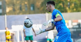 FK "Auda" izglābjas un trešo sezonu pēc kārtas spēlēs finālā
