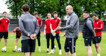 Latvijas U-21 izlase gatavojas mačiem ar Vāciju, Gruziju un Maltu