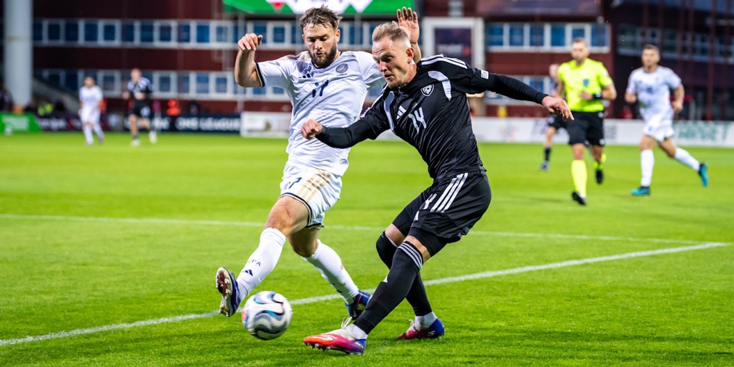 Saspringtā cīņā pirmais punkts UEFA Nāciju līgā