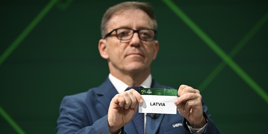 EČ atlases pretiniekus uzzina U-19 telpu futbola izlase