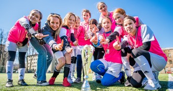Ieskandina projekta "Meiteņu futbols atgriežas skolās" jauno sezonu