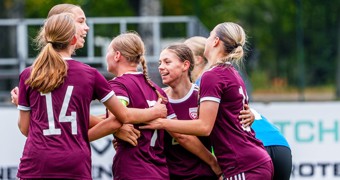WU-17 izlasei svarīga uzvara cīņā par pirmo vietu
