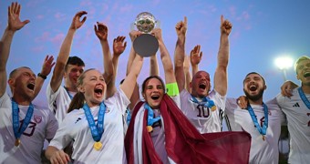 Otro reizi Eiropas čempiones godā Latvijas bēgļu izlase