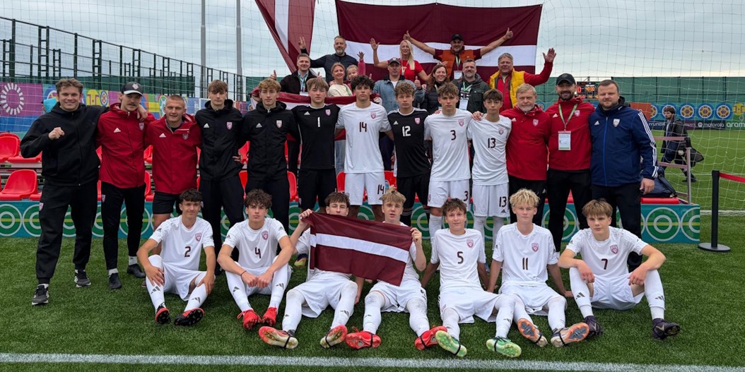 Latvijai četras uzvaras FIFA U-15 Pasaules kausā un festivālā