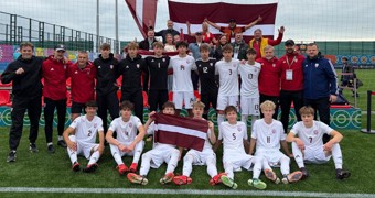 Latvijai četras uzvaras FIFA U-15 Pasaules kausā un festivālā